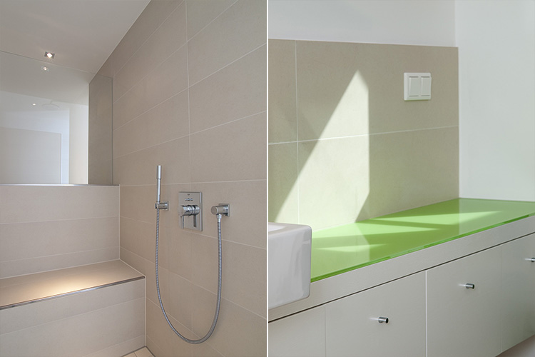 HausSanierung Badezimmer mit Dusche in Langenfeld